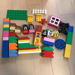 レゴ(Lego)のLEGO duploミッキー&フレンズのバケツ 中身のみ(積み木/ブロック)