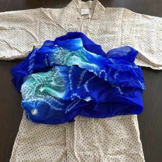 ☆sechitakeさん専用☆ 浴衣&帯 キッズサイズ 5〜6歳(甚平/浴衣)