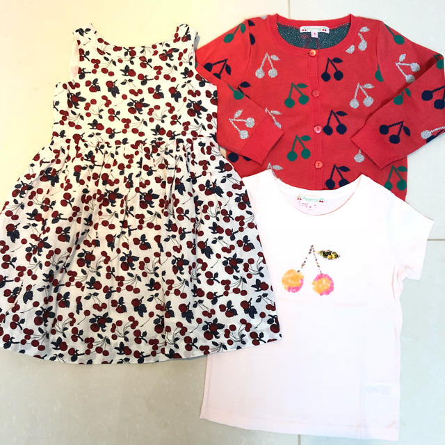 Bonpoint(ボンポワン)のボンポワン3点セット☆size4 キッズ/ベビー/マタニティのキッズ服女の子用(90cm~)(その他)の商品写真