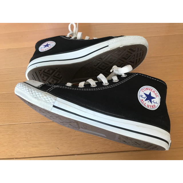 CONVERSE(コンバース)のコンバースハイカットシューズ22センチ キッズ/ベビー/マタニティのキッズ靴/シューズ(15cm~)(スニーカー)の商品写真