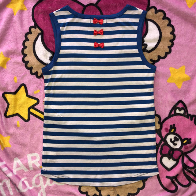 EARTHMAGIC(アースマジック)の140センチ タンクトップ アースマジック  キッズ/ベビー/マタニティのキッズ服女の子用(90cm~)(Tシャツ/カットソー)の商品写真