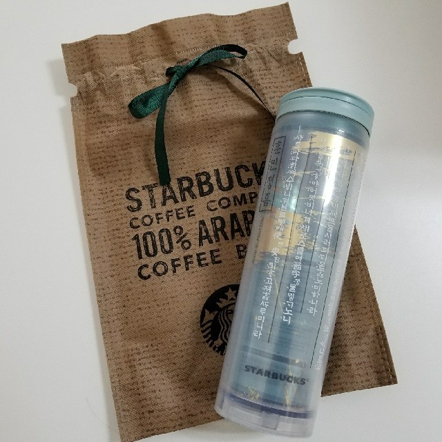 Starbucks Coffee(スターバックスコーヒー)の韓国スタバ限定♡訓民正音(ハングル文字)タンブラー473ml インテリア/住まい/日用品のキッチン/食器(タンブラー)の商品写真