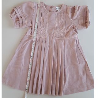 ジルスチュアート(JILLSTUART)の子供かわいすぎる♡さん専用　ジルスチュアート 90　半袖ワンピース (ワンピース)