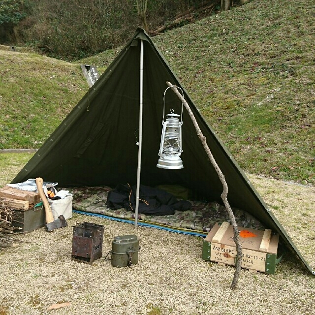 ポーランド軍のポンチョテント