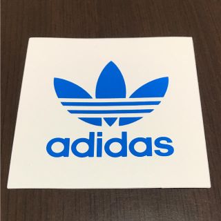 アディダス(adidas)の【縦7.5cm横7.5cm】 adidas ステッカー(ステッカー)