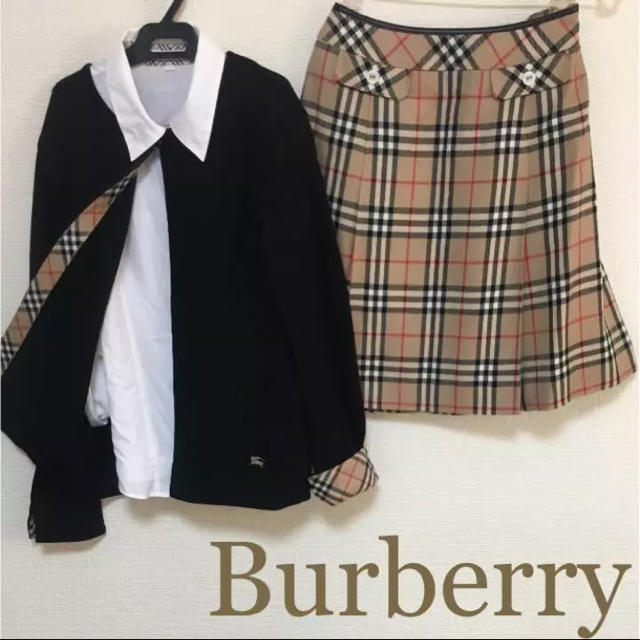 BURBERRY(バーバリー)の専用！バーバリー☆スーツ フォーマル☆ キッズ/ベビー/マタニティのキッズ服女の子用(90cm~)(ドレス/フォーマル)の商品写真