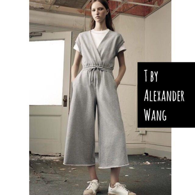 ★T by Alexander Wangスウェット生地オールインワン79000円