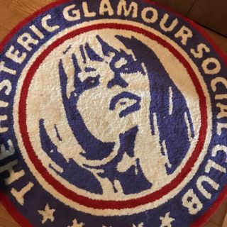 ヒステリックグラマー(HYSTERIC GLAMOUR)の新品未使用ヒステリックグラマーラグマット(ラグ)