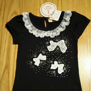 ニッセン(ニッセン)の半袖　Tシャツ　ラインストーンシャツ(Tシャツ/カットソー)