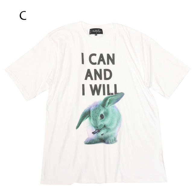 Tシャツ(半袖/袖なし)MILKBOY(ミルクボーイ)　GANG RABBIT TEE 2色セット