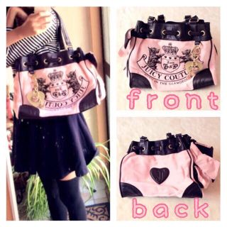 ジューシークチュール(Juicy Couture)の晉様お取り置き中♡ベロアbag♡(ハンドバッグ)