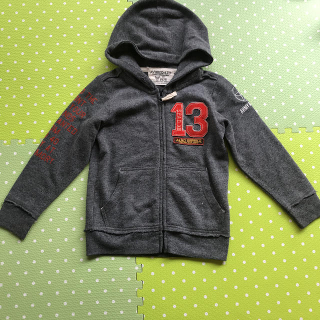 AVIREX(アヴィレックス)のAVREXのパーカー キッズ/ベビー/マタニティのキッズ服男の子用(90cm~)(その他)の商品写真