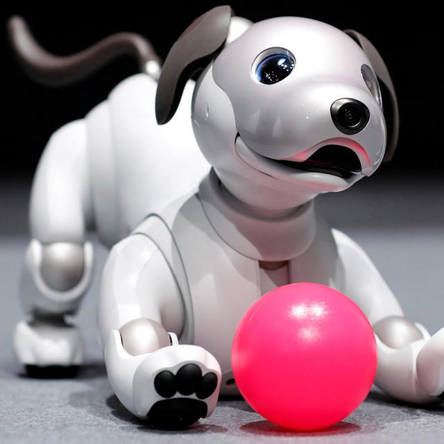 SONY(ソニー)のソニーアイボ SONY AIBO 新型  3年ベーシックプラン支払い済み エンタメ/ホビーのおもちゃ/ぬいぐるみ(ぬいぐるみ)の商品写真