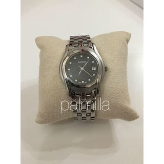 グッチ(GUCCI)の✩ヴィンテージ✩⃛ 正規品 グッチ 11Pダイヤ 腕時計(腕時計)