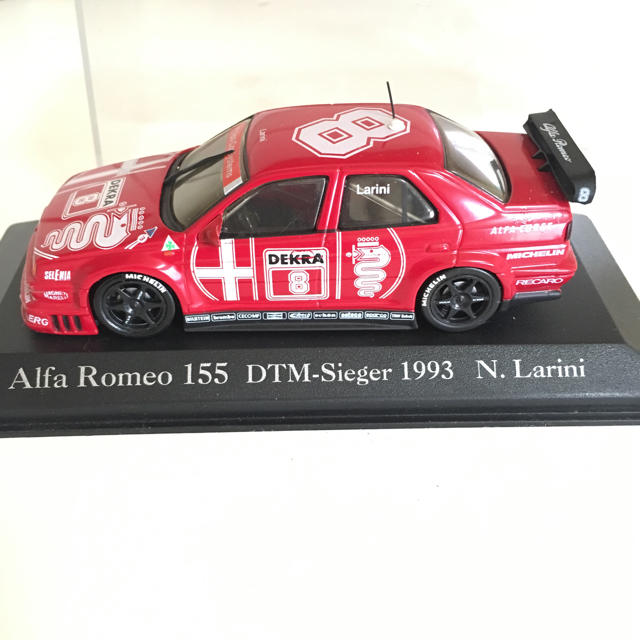 Alfa Romeo(アルファロメオ)のアルファロメオのモデルミニカー エンタメ/ホビーのおもちゃ/ぬいぐるみ(模型/プラモデル)の商品写真