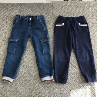 グッチ(Gucci)のGUCCI チルドレン キッズ グッチ デニムスウェットパンツ 36m 110(パンツ/スパッツ)