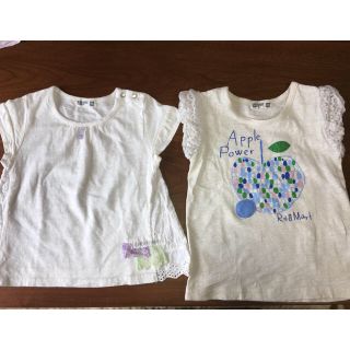 ラグマート(RAG MART)の美品 ラグマートＴシャツ 2枚、ワンピース(Tシャツ/カットソー)