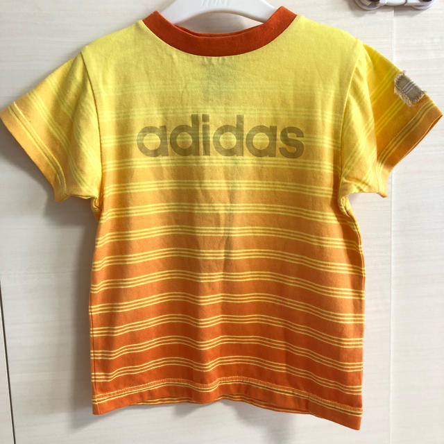 adidas(アディダス)の《タグ付き》 アディダス サンプル品 110cm キッズ/ベビー/マタニティのキッズ服男の子用(90cm~)(Tシャツ/カットソー)の商品写真