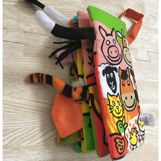 mikihouse(ミキハウス)のJellycat（ジェリーキャット） の布絵本  キッズ/ベビー/マタニティのおもちゃ(知育玩具)の商品写真