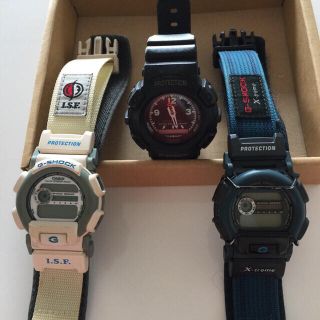 ジーショック(G-SHOCK)の《最終値下☆早い者勝ち》Gショック 電池切れ 3点セットアナログ1 デジタル2(腕時計(デジタル))