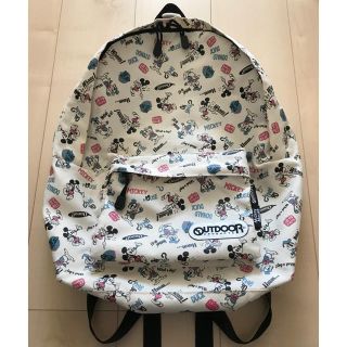 アウトドア(OUTDOOR)の『中古品』OUTDOOR×ディズニー ミッキー＆ドナルド リュック(リュック/バックパック)