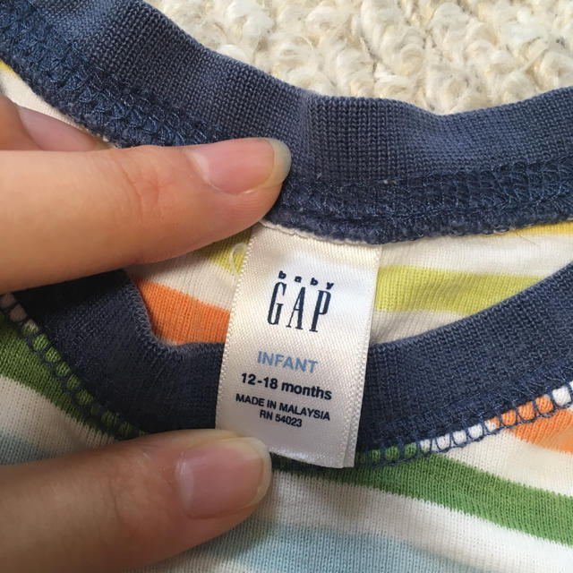 babyGAP(ベビーギャップ)のbabyGAP  ロンパース キッズ/ベビー/マタニティのベビー服(~85cm)(ロンパース)の商品写真