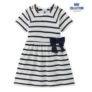 プチバトー(PETIT BATEAU)のみきてぃみきてぃ様専用☆プチバトー  マリニエールワンピース36m(ワンピース)