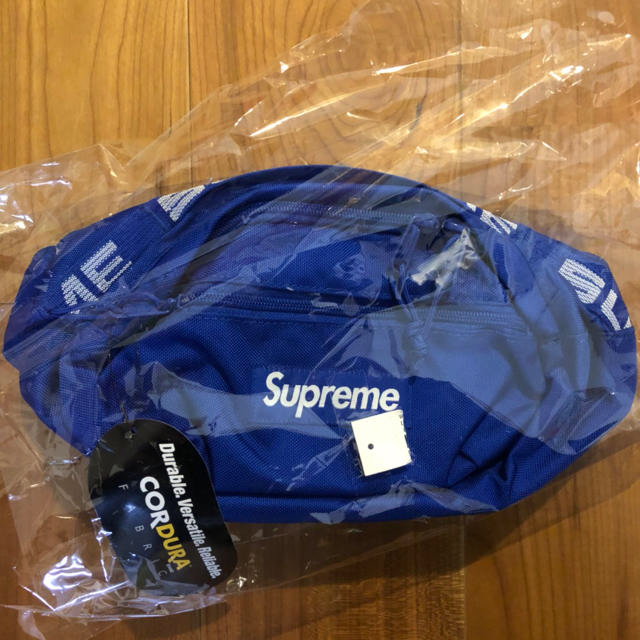 Supreme(シュプリーム)の新品 Supreme 18ss waist bag ROYAL ブルー メンズのバッグ(ウエストポーチ)の商品写真