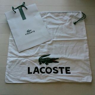 ラコステ(LACOSTE)のLACOSTE　巾着袋　ショッパー付(ショップ袋)