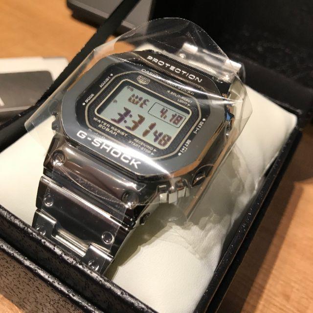 【オンラインショップ】 CASIO - CASIO G-SHOCK GMW-B5000D-1JF シルバー 腕時計(デジタル)
