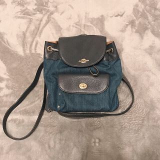 コーチ(COACH)のcoach ミニバリーバックパック(リュック/バックパック)