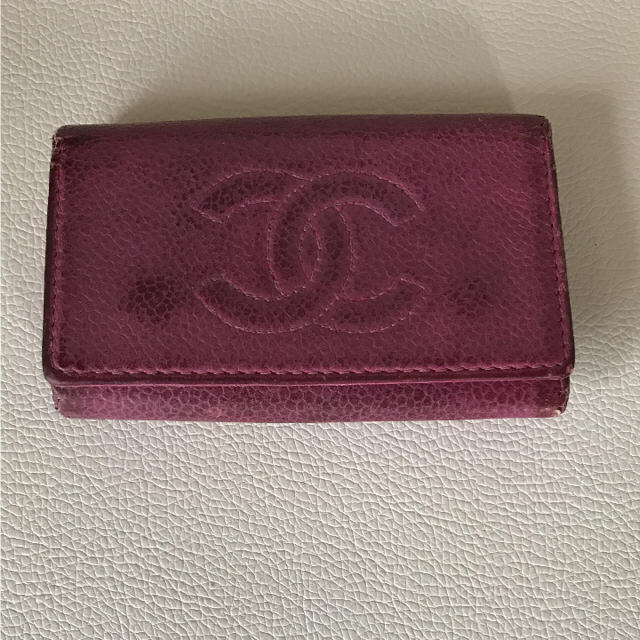 CHANEL(シャネル)のCHANEL キーケース （難アリ) レディースのファッション小物(キーケース)の商品写真