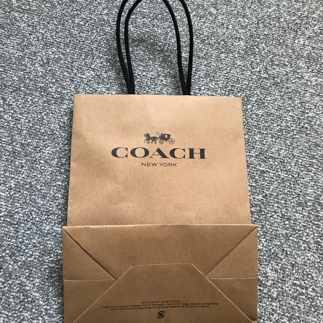 COACH(コーチ)の新品！COACH/ショップ袋 レディースのバッグ(ショップ袋)の商品写真