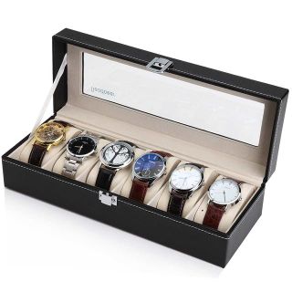 高級感 腕時計収納ケース 腕時計収納ボックス 6本用・新品送料無料(その他)