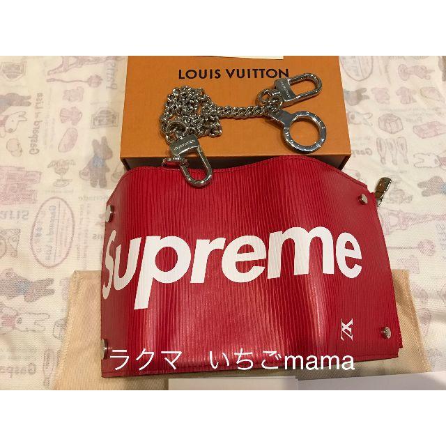 LOUIS VUITTON(ルイヴィトン)の正規品 Loius Vuitton Supreme ヴィトン シュプリーム 財布 メンズのファッション小物(折り財布)の商品写真