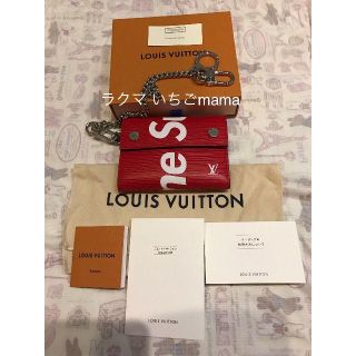 ルイヴィトン(LOUIS VUITTON)の正規品 Loius Vuitton Supreme ヴィトン シュプリーム 財布(折り財布)