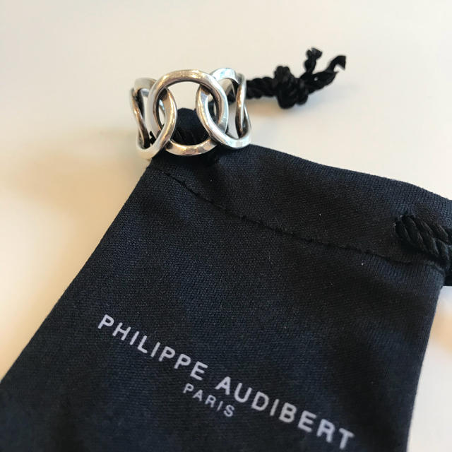 Philippe Audibert(フィリップオーディベール)のriz様専用。フィリップオーディベール。新品同様サークルリング。 レディースのアクセサリー(リング(指輪))の商品写真