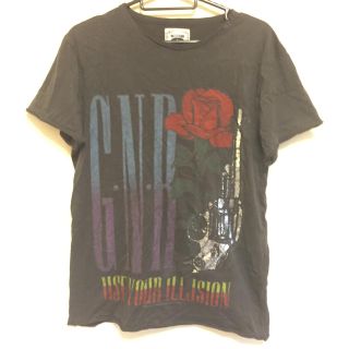 ナノユニバース(nano・universe)の希少 Amplified ガンズ GUNS N' ROSES Tシャツ 中古(Tシャツ/カットソー(半袖/袖なし))