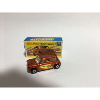英国製マッチボックス 29 レーシングミニ(ミニカー)