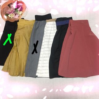 ミッシュマッシュ(MISCH MASCH)のレディースまとめ売り6点/ロペ、ピンキー、イネド、イング.ミッシュマッシュ(ひざ丈スカート)