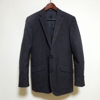 コムサイズム(COMME CA ISM)の【 COMME CA ISM 】  “Gray” Strip Jacket(テーラードジャケット)