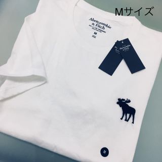 アバクロンビーアンドフィッチ(Abercrombie&Fitch)の★Abercrombie 【M】大人気のメンズビッグアイコンクルーネック半袖T(Tシャツ/カットソー(半袖/袖なし))