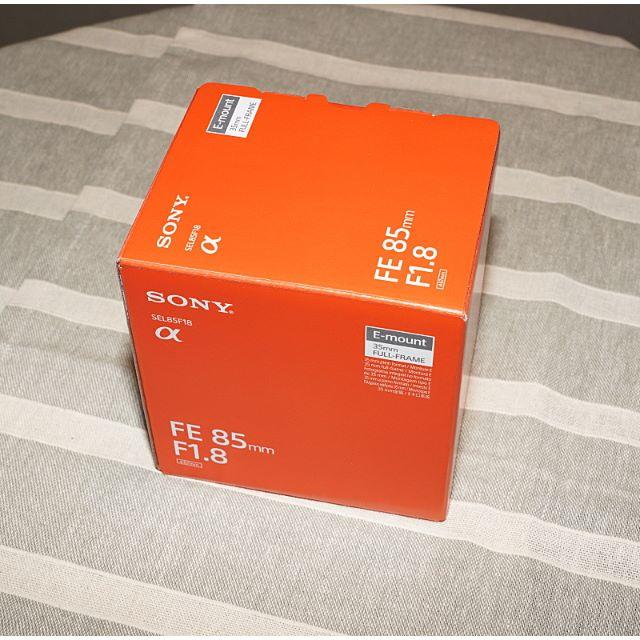 レンズ(単焦点)新品　SONY ソニー　FE 85mm F1.8 SEL85F18