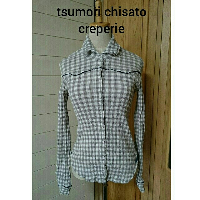 TSUMORI CHISATO(ツモリチサト)のtsumori chisato creperie ウエスタン風しわしわシャツ レディースのトップス(シャツ/ブラウス(長袖/七分))の商品写真