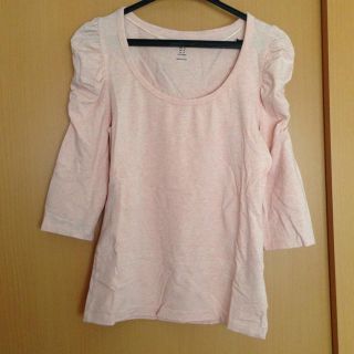 エイチアンドエム(H&M)のH&M☆パフスリーブカットソー☆(カットソー(長袖/七分))