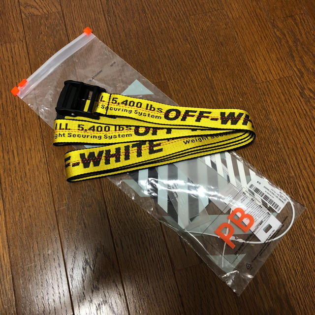 OFF-WHITE(オフホワイト)のオフホワイト off-white インダストリアルベルト メンズのファッション小物(ベルト)の商品写真