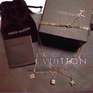 LOUIS VUITTON - ルイヴィトン 三連ネックレスの通販 by Riiika's