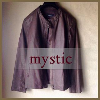 ミスティック(mystic)の本革 レザー アーバン リサーチ 好きも(ライダースジャケット)