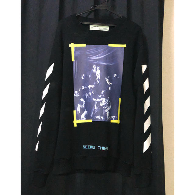 OFF-WHITE(オフホワイト)のoff white カラヴァッジョ スウェット 正規品 メンズのトップス(スウェット)の商品写真