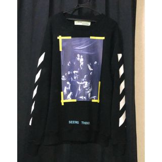 オフホワイト(OFF-WHITE)のoff white カラヴァッジョ スウェット 正規品(スウェット)